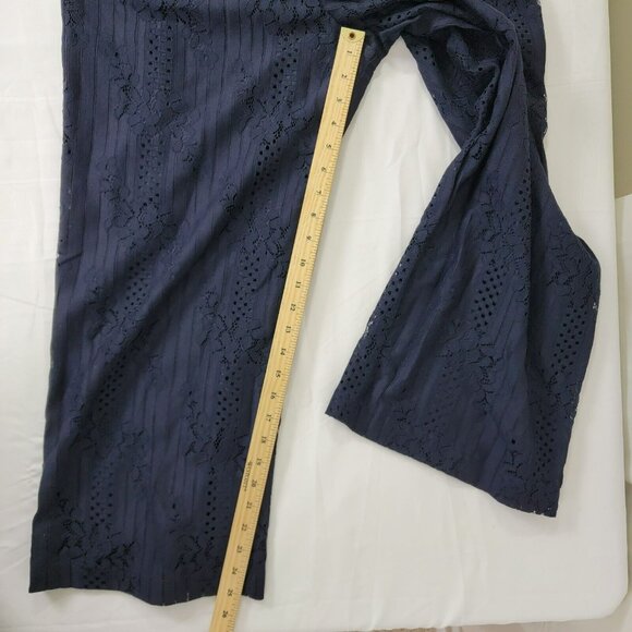 VINCE CAMUTO navy blue jumpsuit pantsuit sleeveless outfit NEW Womens Size 10 - Picture 5 of 12